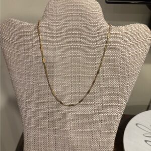 Monet Gold Textured Necklace